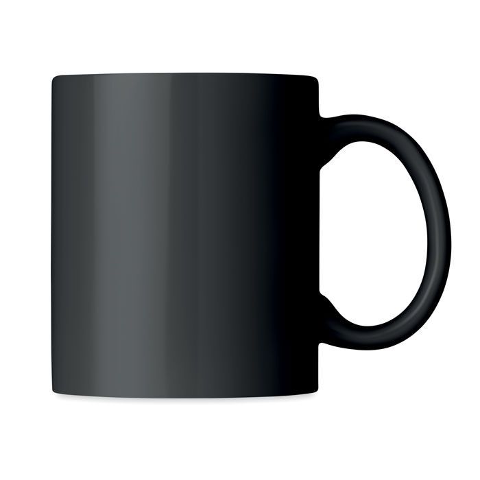 Keramik Kaffeebecher 300ml DUBLIN TONE - schwarz-336