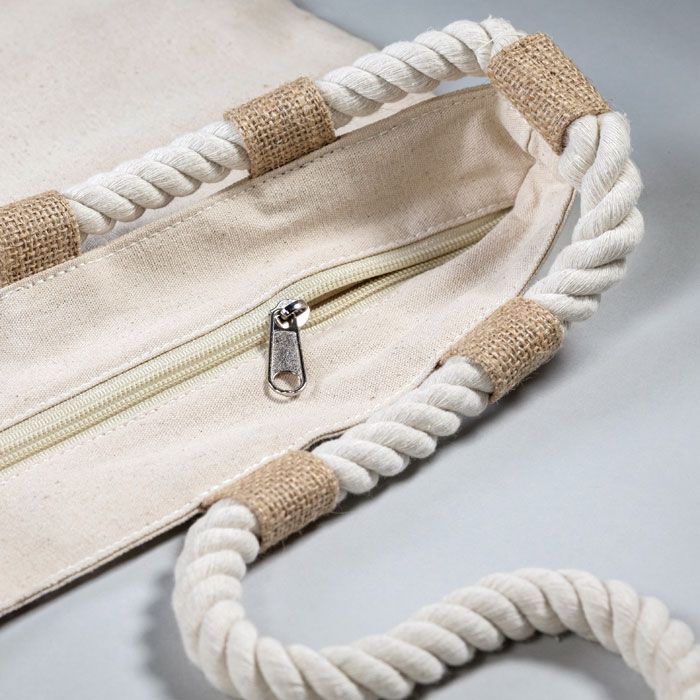 Strandtasche Canvas 280g/m² MAKENKE - beige-235