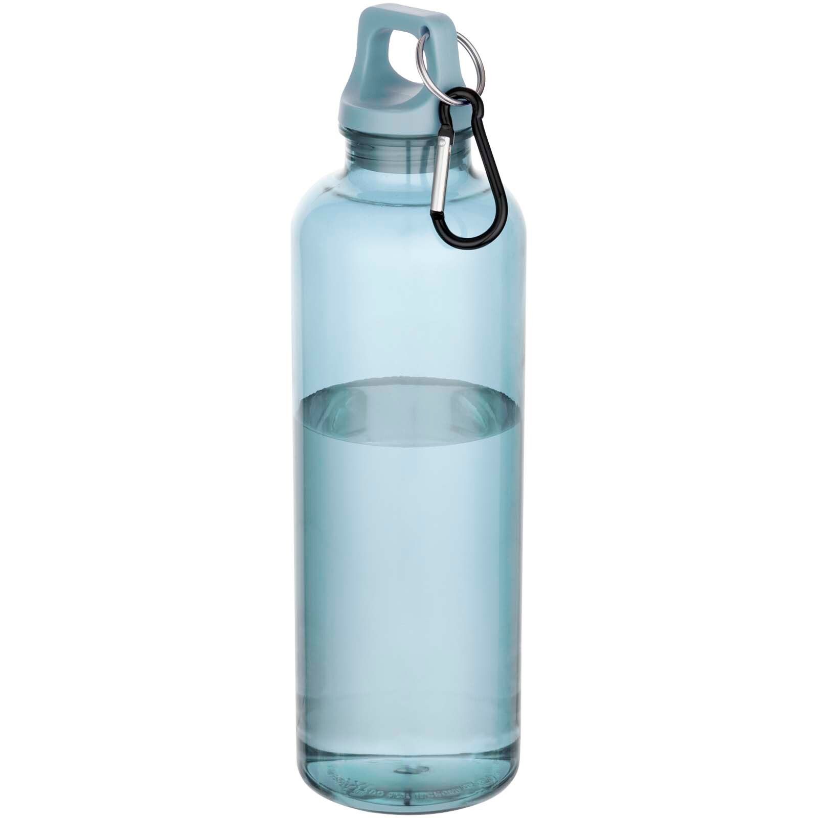 Oregon 750 ml RCS-zertifizierte Trinkflasche aus recyceltem Kunststoff mit Karabinerhaken - türkis-130
