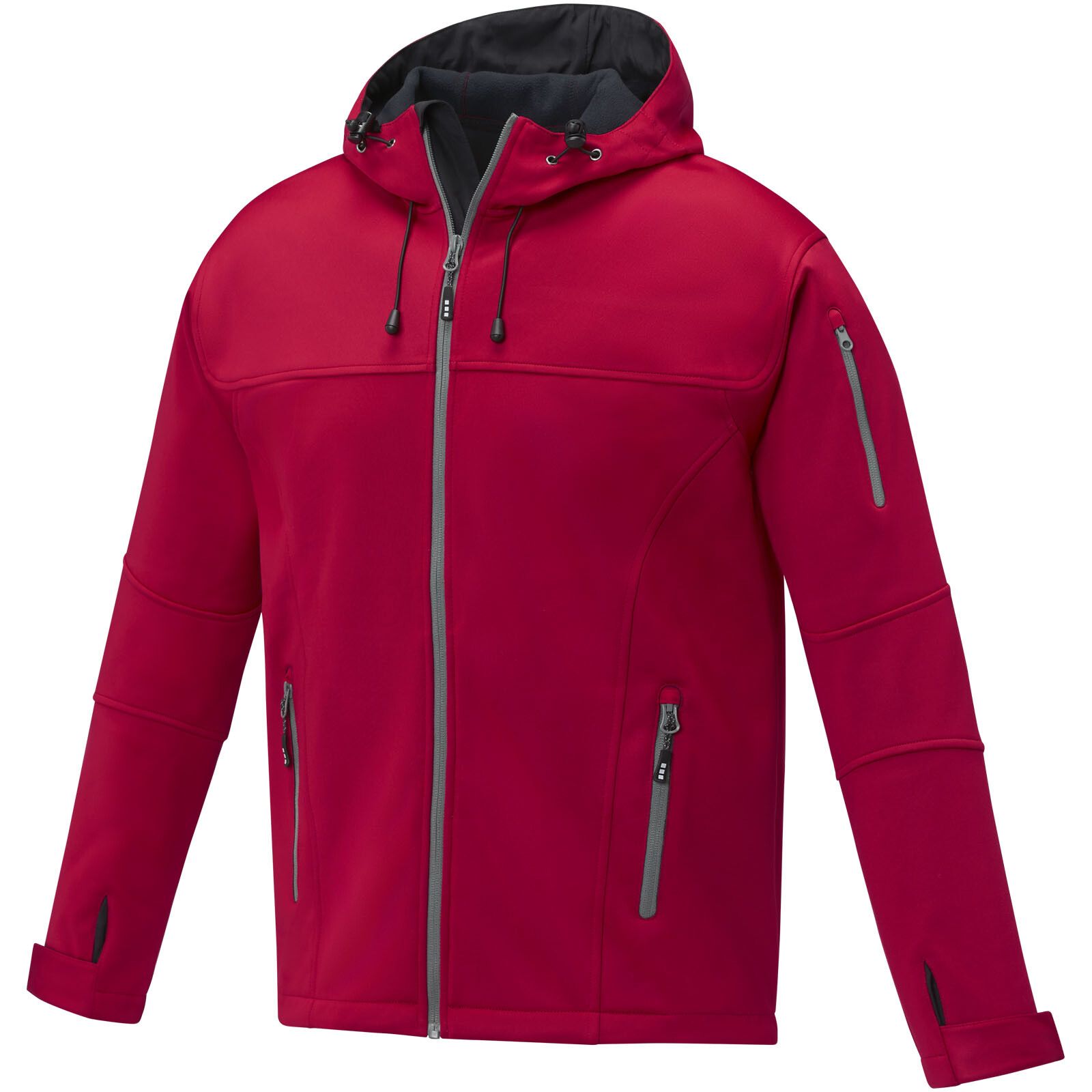 Match Softshelljacke für Herren - rot - L-290