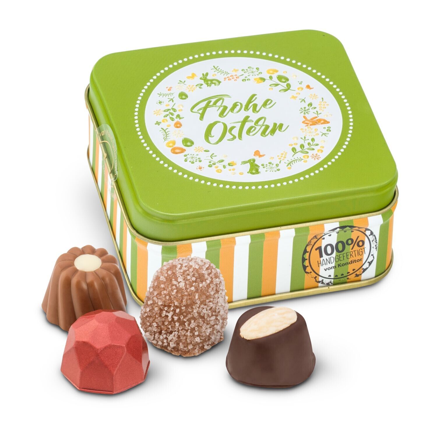 Frohe Ostern - Pralinendose mit 50 g-842