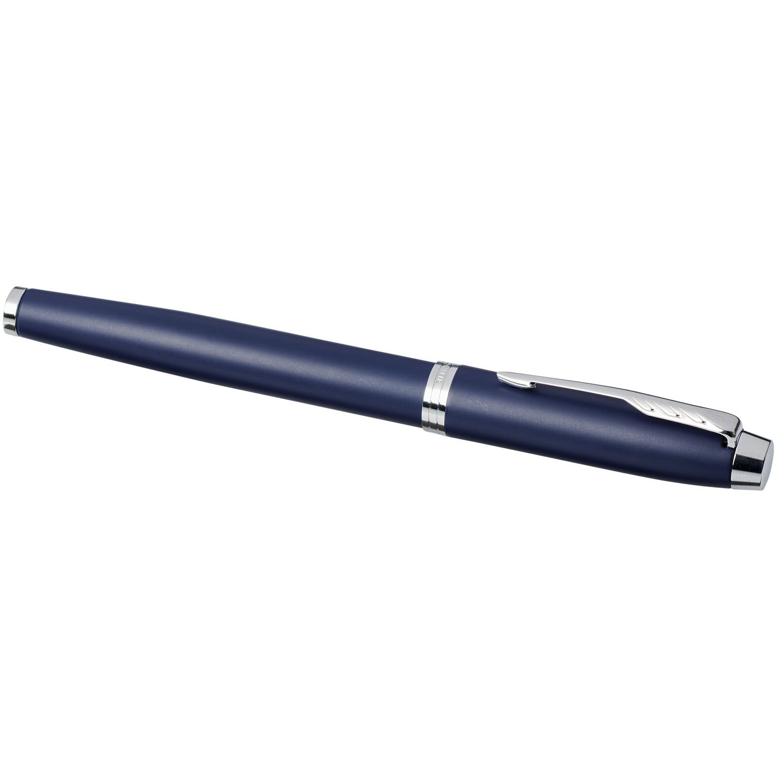 Parker IM Tintenroller (schwarze Mine) - blau -  silber-707