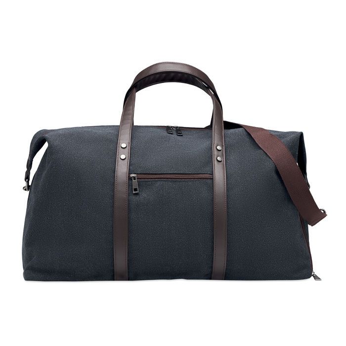 Weekender Canvas 450 g/m² ZURICH - schwarz-328