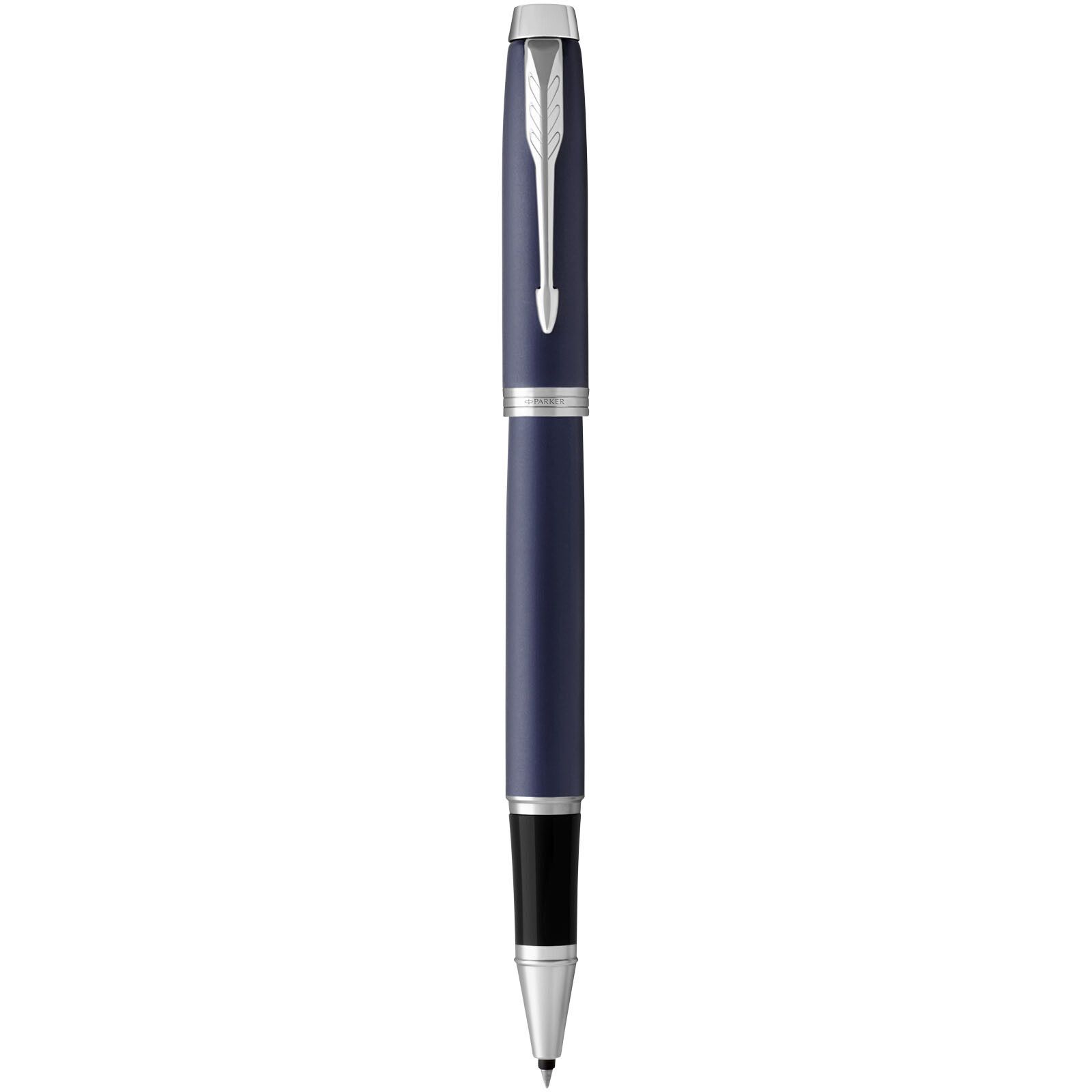 Parker IM Tintenroller (schwarze Mine) - blau -  silber-888