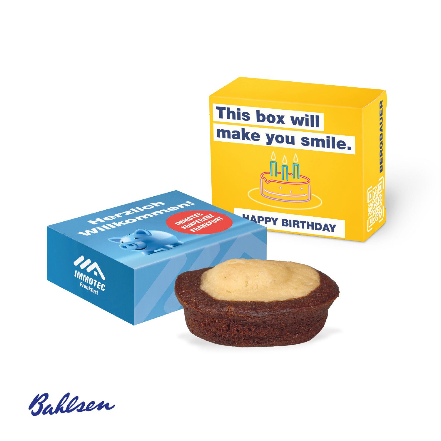 Bahlsen Mini Kuchen in Werbebox-711