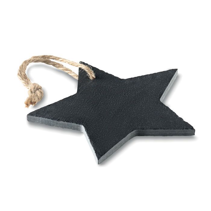 Anhänger Stern SLATESTAR - schwarz-461