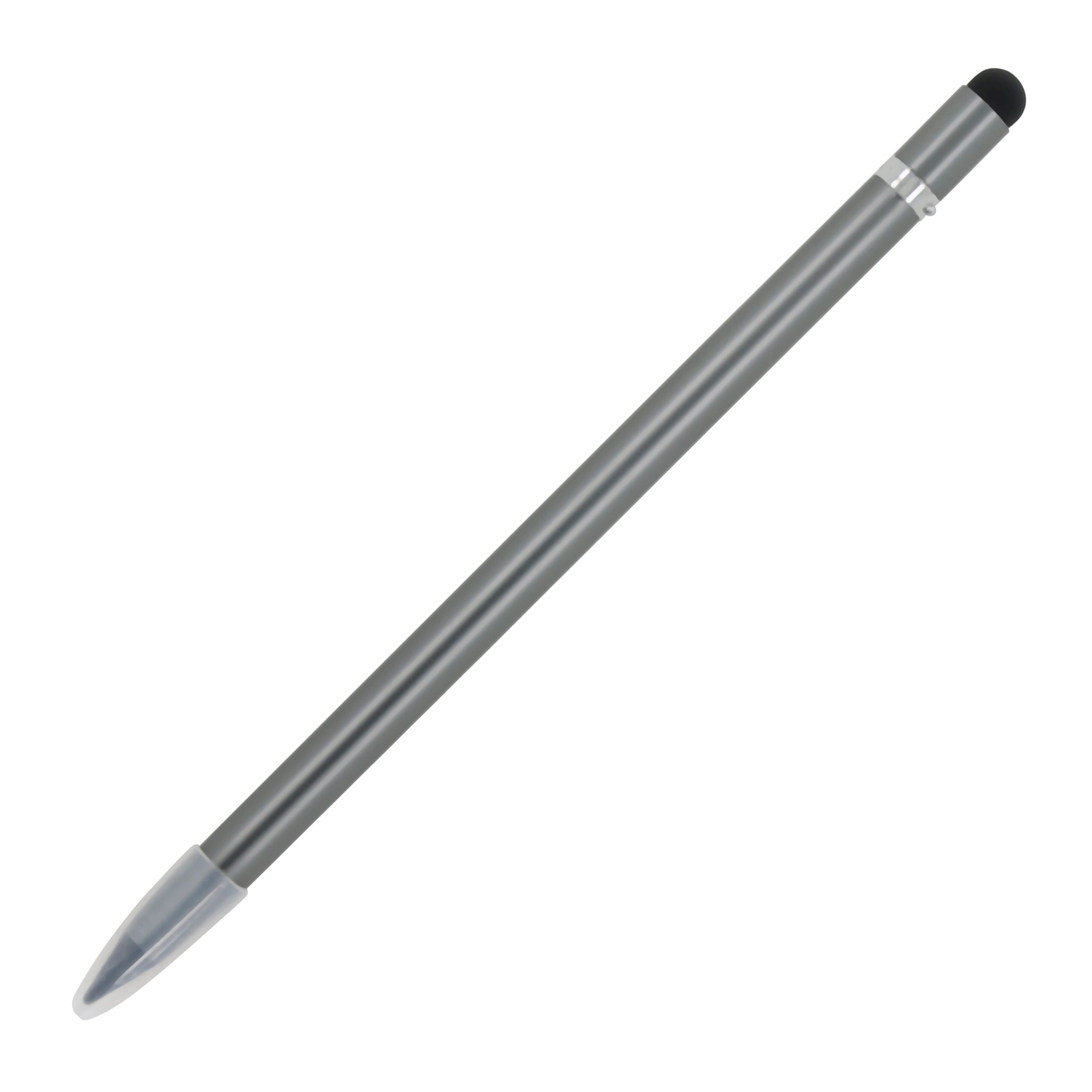 Langlebiger Aluminiumbleistift mit Radiergummi - gun metal - dark-832