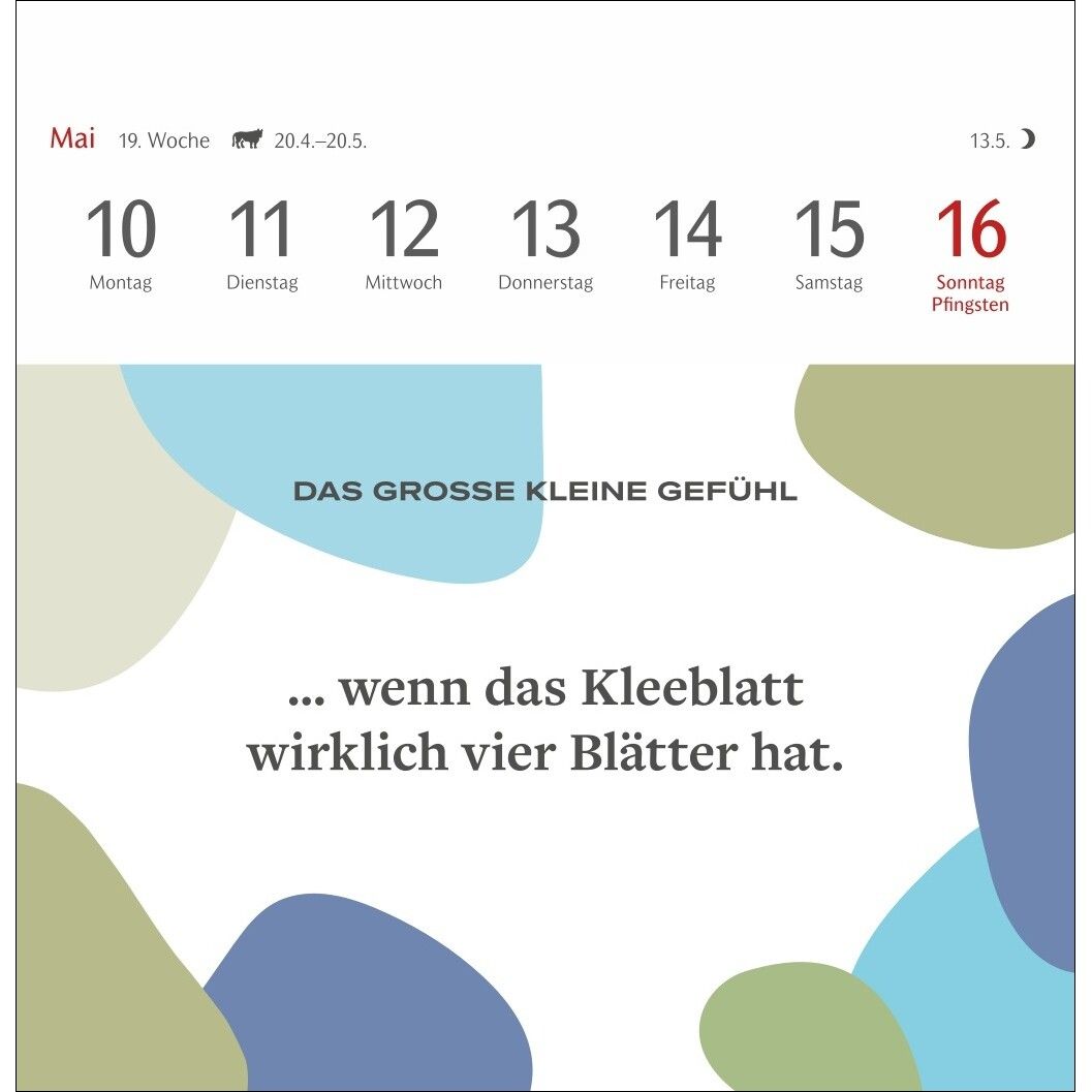 Das große kleine Gefühl Premium-Postkartenkalender-99