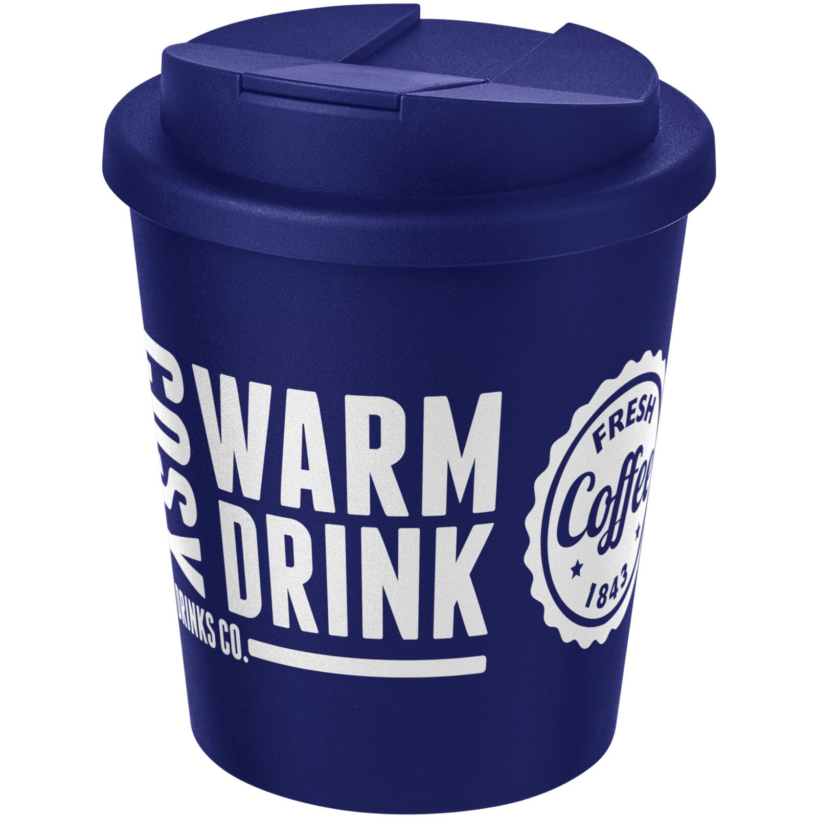 Americano Espresso 250 ml Isolierbecher mit auslaufsicherem Schraubverschluss - blau-367