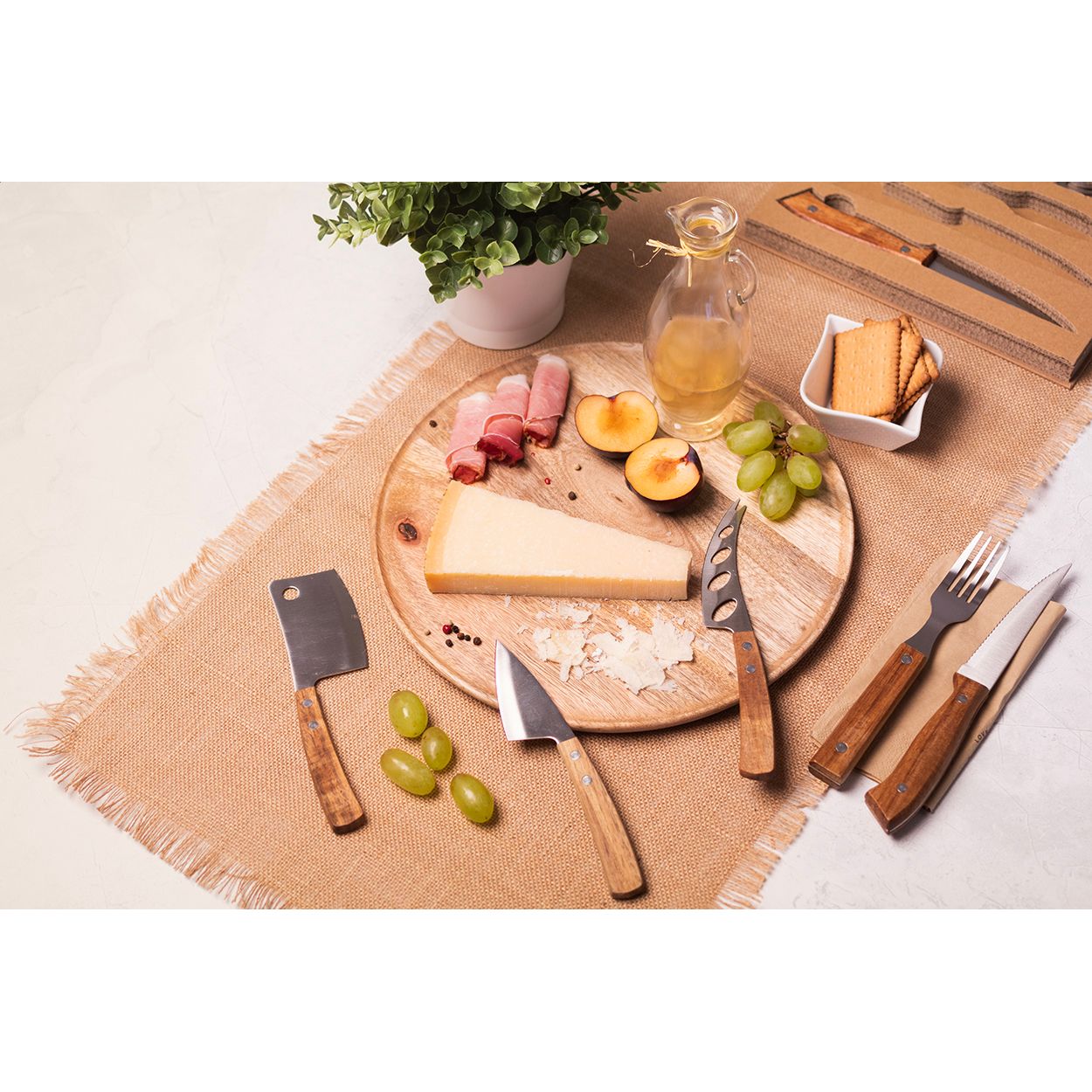 Tomahawk Steak-Besteckset - natur-530