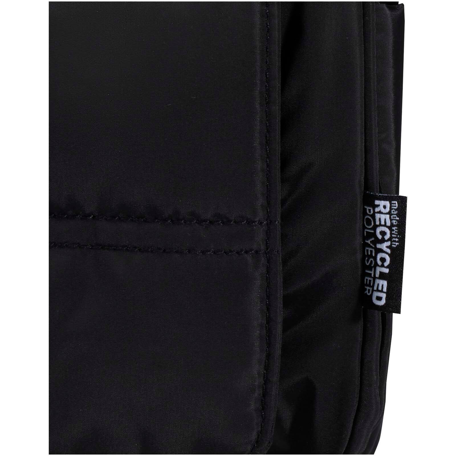 Puffer GRS recycelte aufhängbare Kulturtasche 8L - schwarz-407