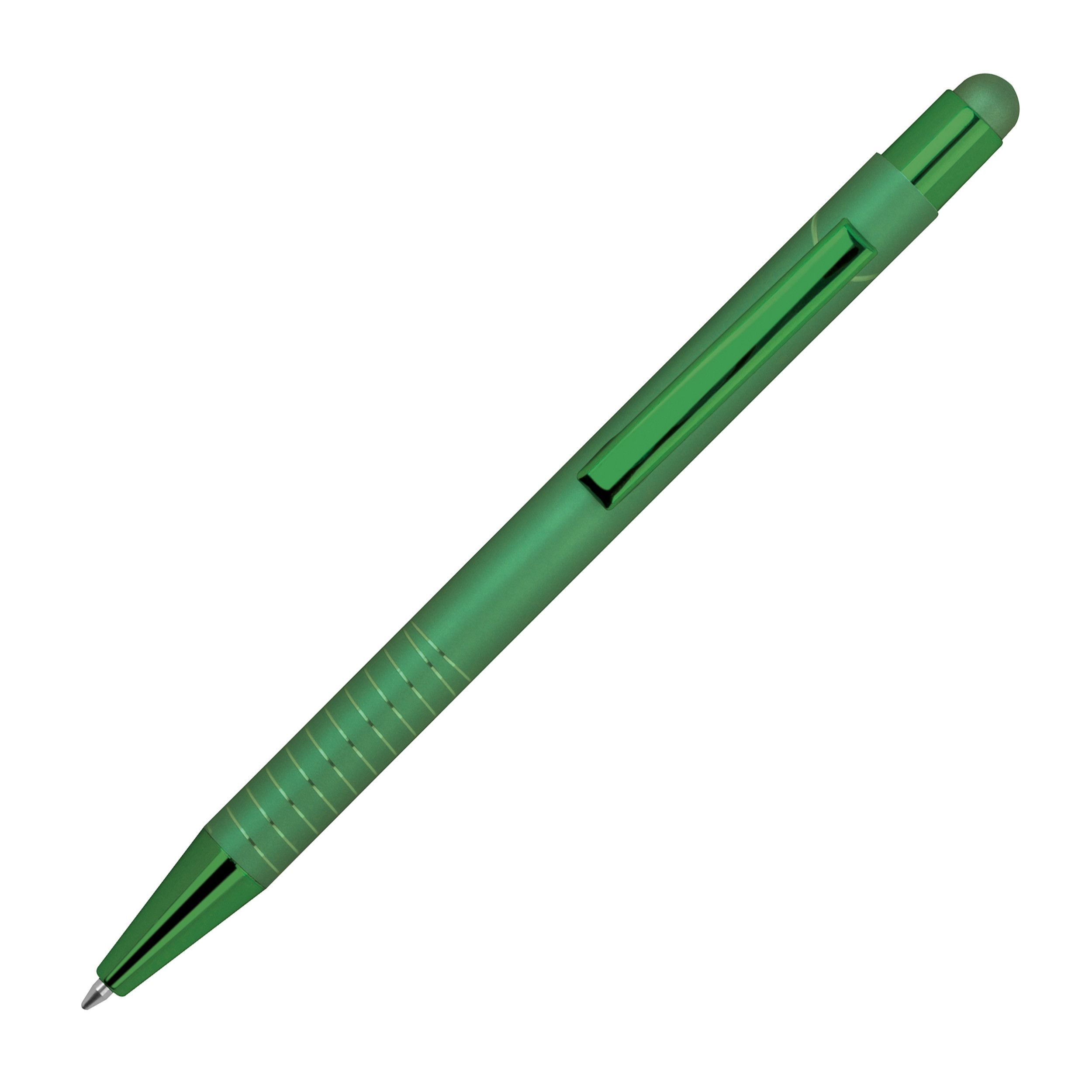 Kugelschreiber mit Touch Pen ANGELO - grün-794