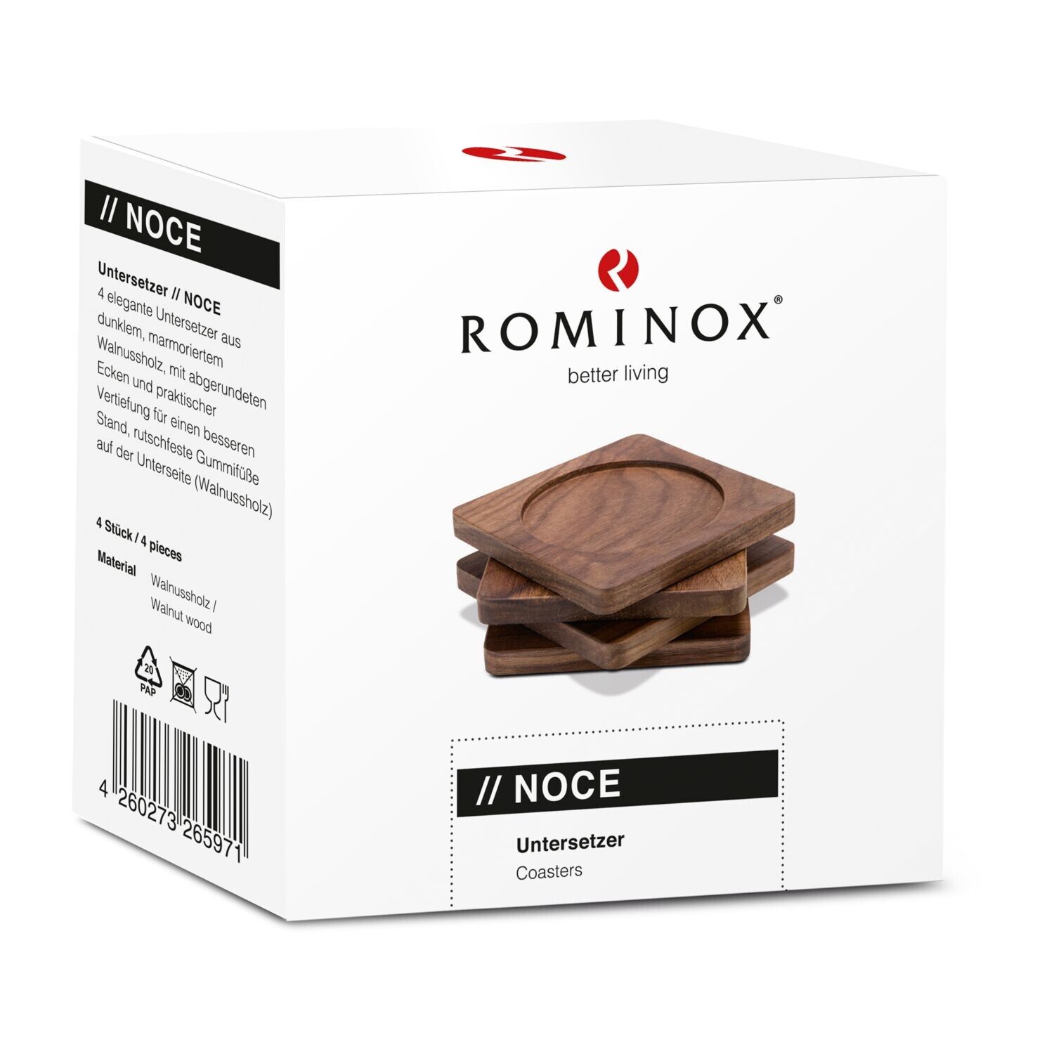 ROMINOX® Untersetzer Noce (4er Set)-272