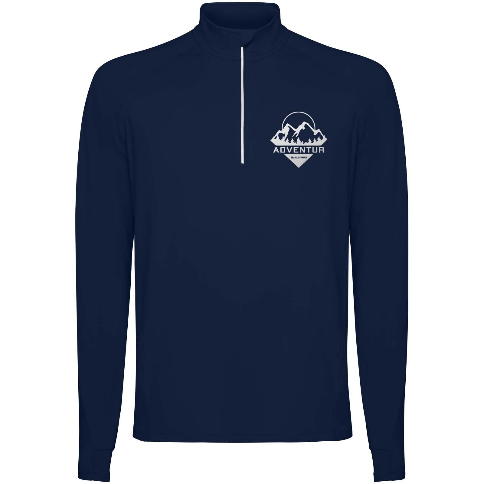 Estambul Half-Zip Sweatshirt für Herren - marineblau - 3XL-76
