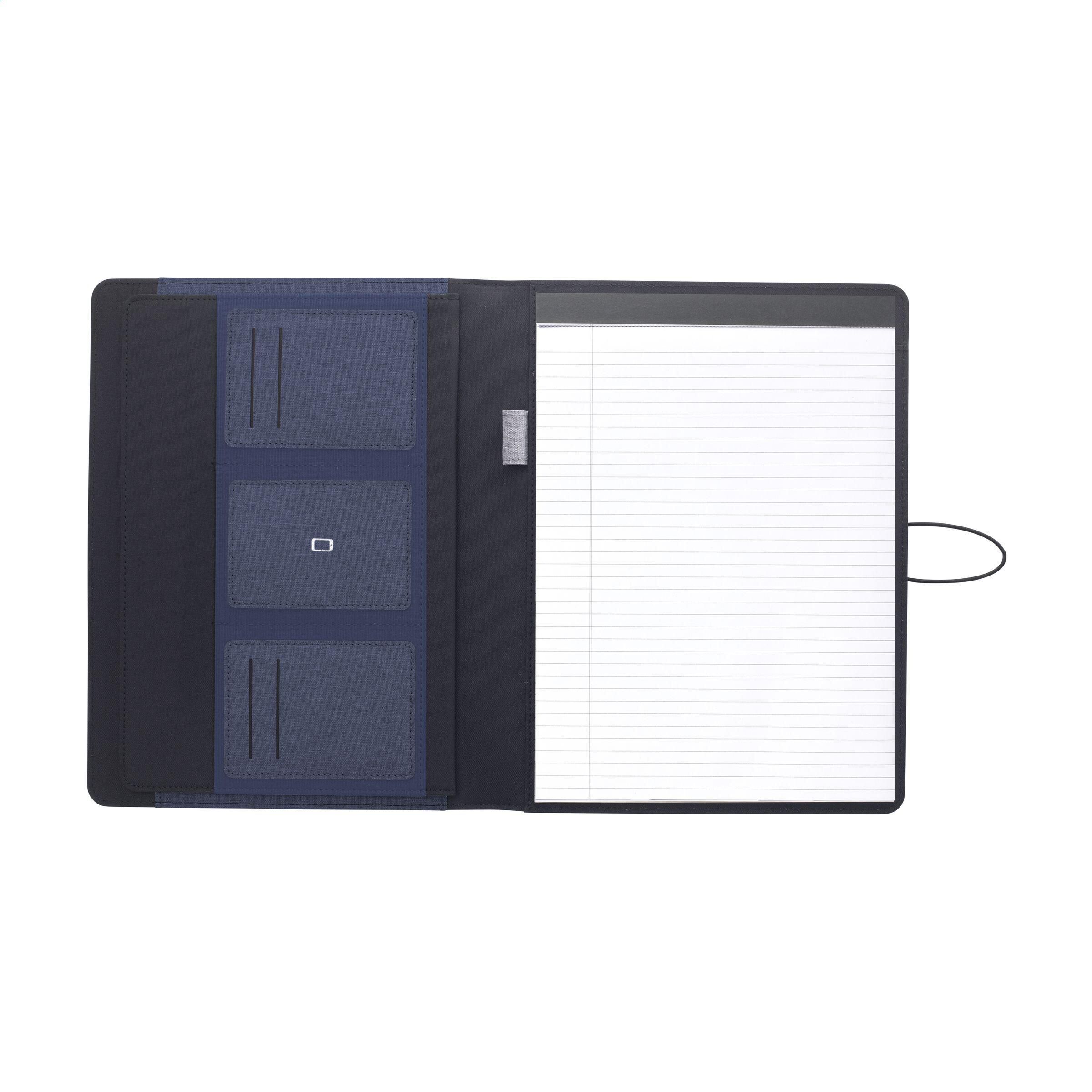 Quest Portfolio RCS RPET A4 Dokumentenmappe - blau-799