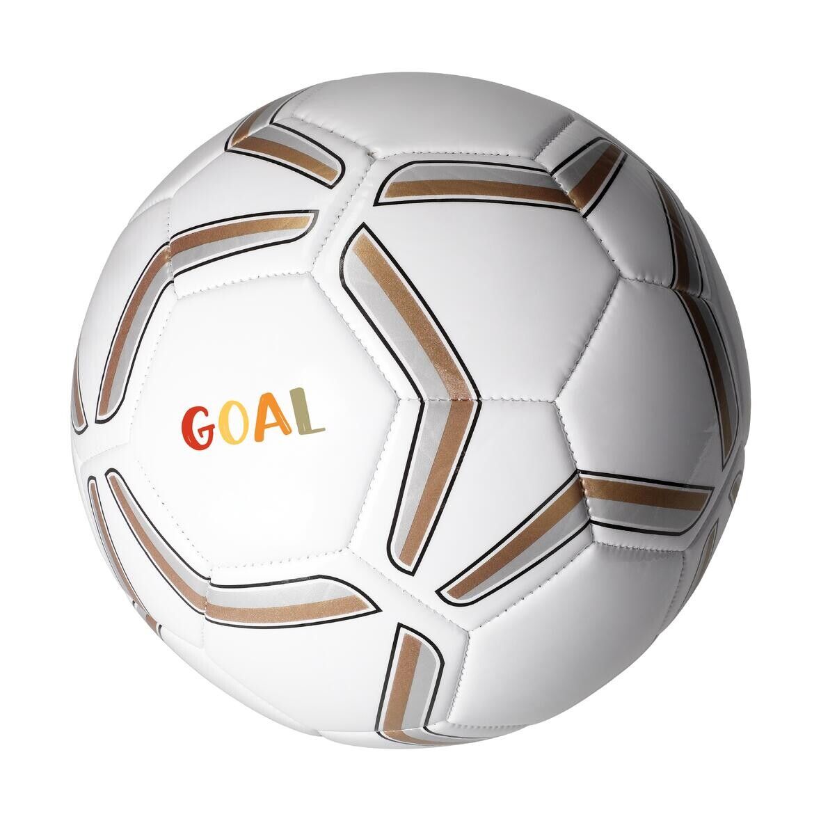Fußball Strike, groß - weiß - gold - silber-298