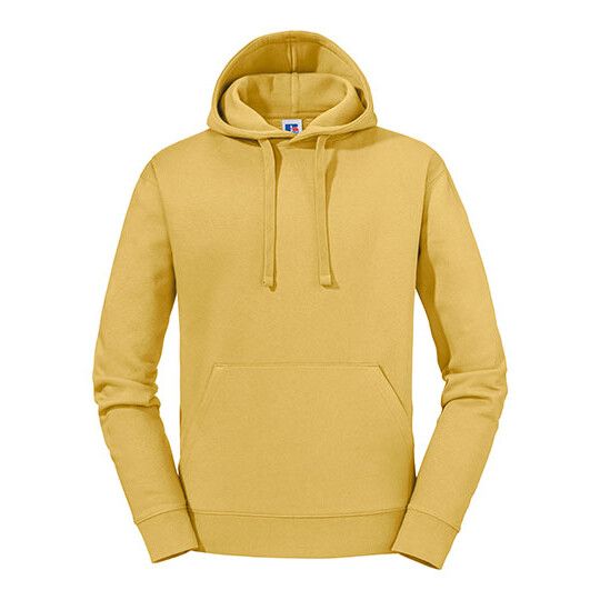 Men's Authentic Hooded Sweat - mustard yellow - L-22