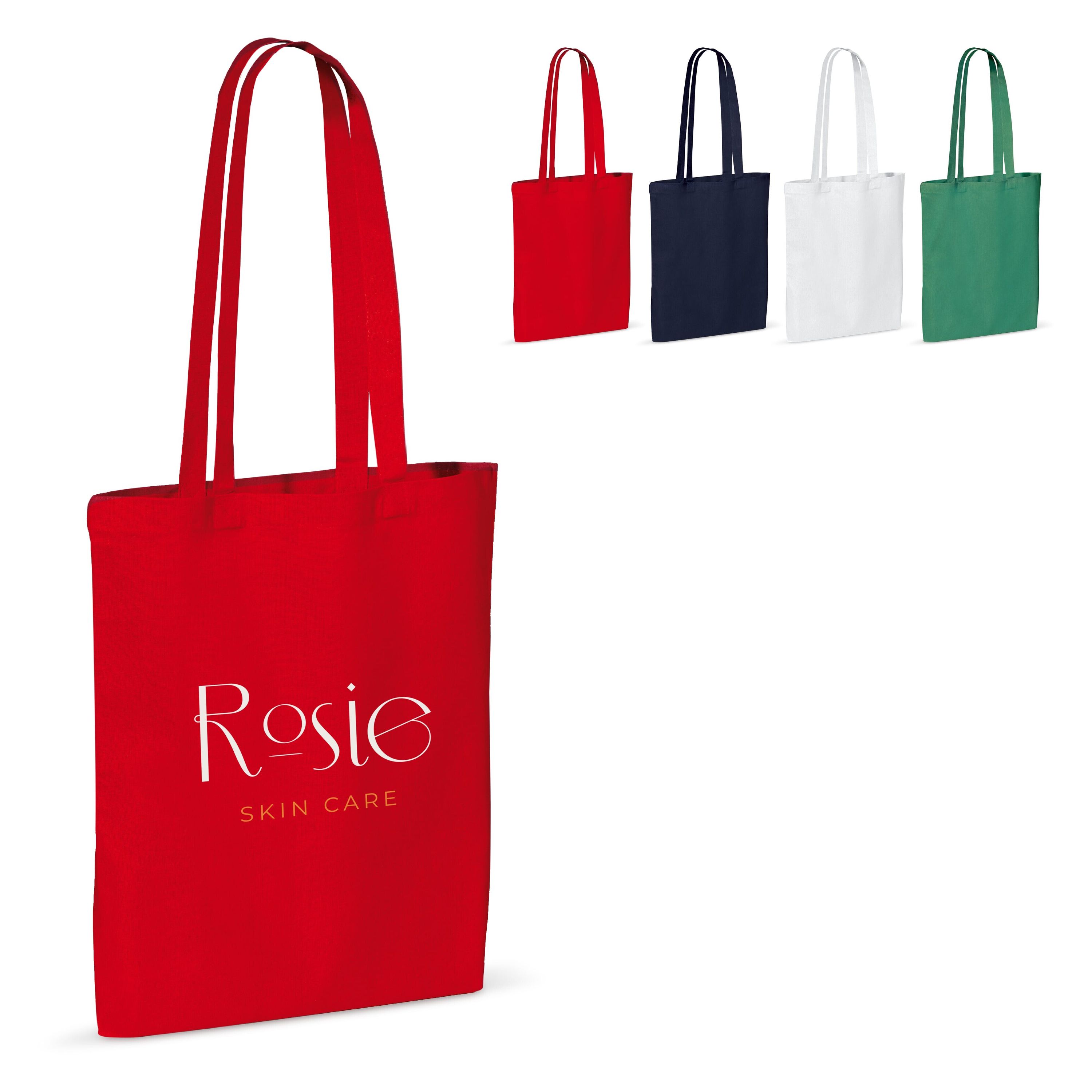 Tasche aus recycelter Baumwolle 140g/m² 38x42cm - weiss-391