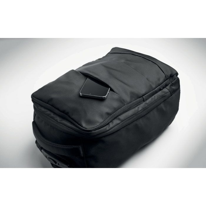 Rucksack-Trolley 290T RPET MAGNATE - schwarz-434