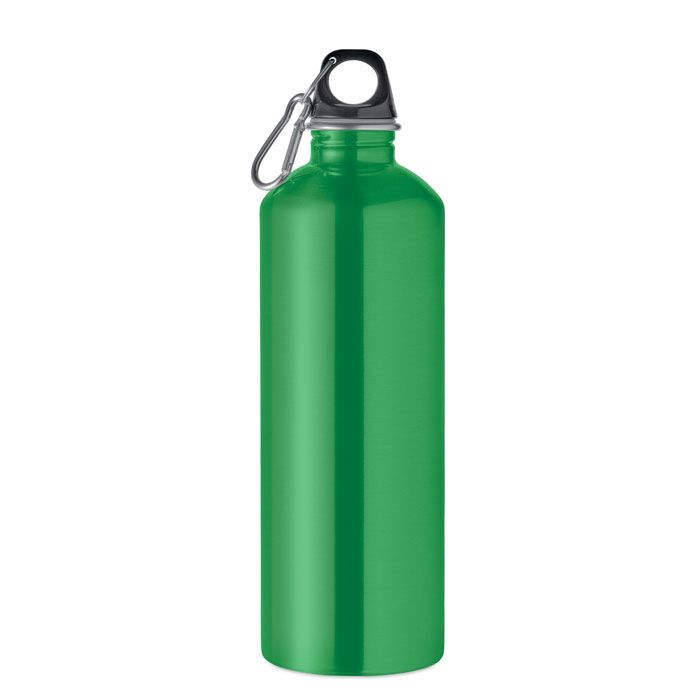 Einwandige Trinkflasche 1000ml RE-ONE MOSS - grün-635