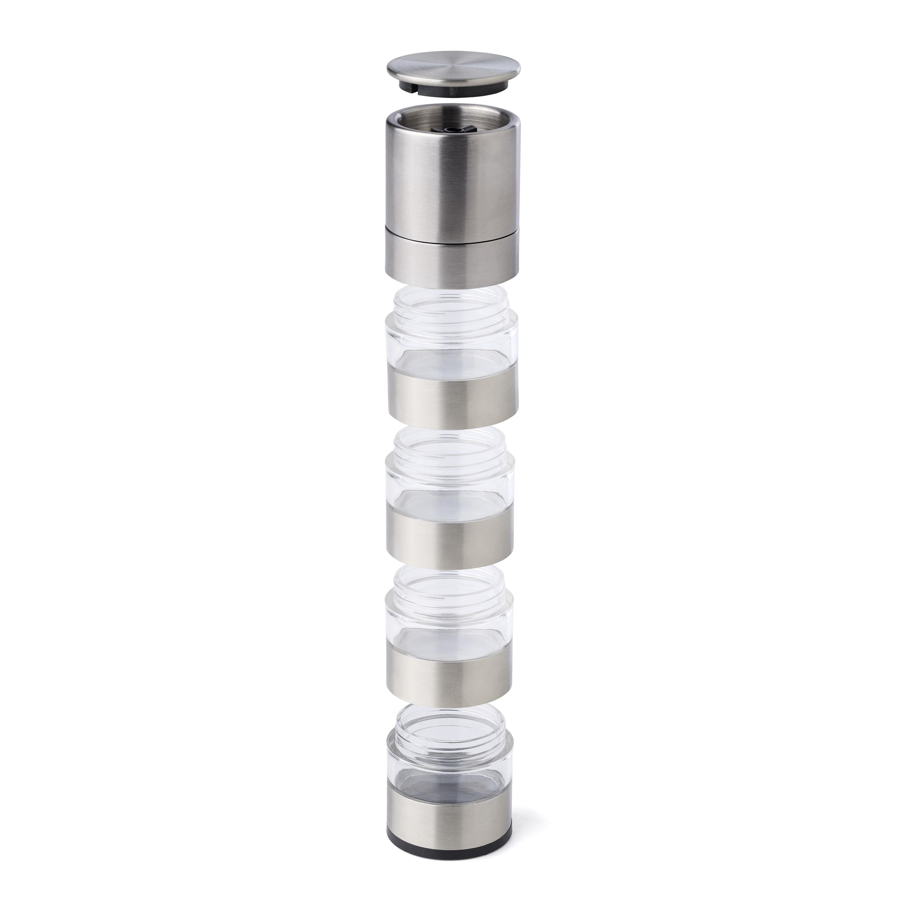 Gewürzmühle Rylan aus rostfreiem Stahl - silber-985
