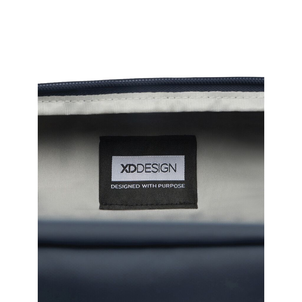 Urban wasserabweisende Wochenendtasche - navy blau-906