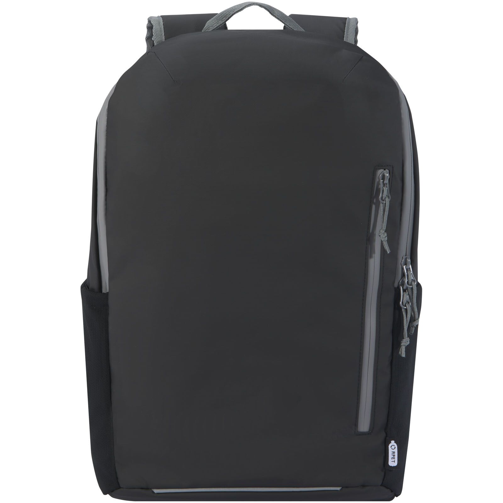 Aqua wasserabweisender 15" Laptop-Rucksack aus GRS Recyclingmaterial 21 L - schwarz-185