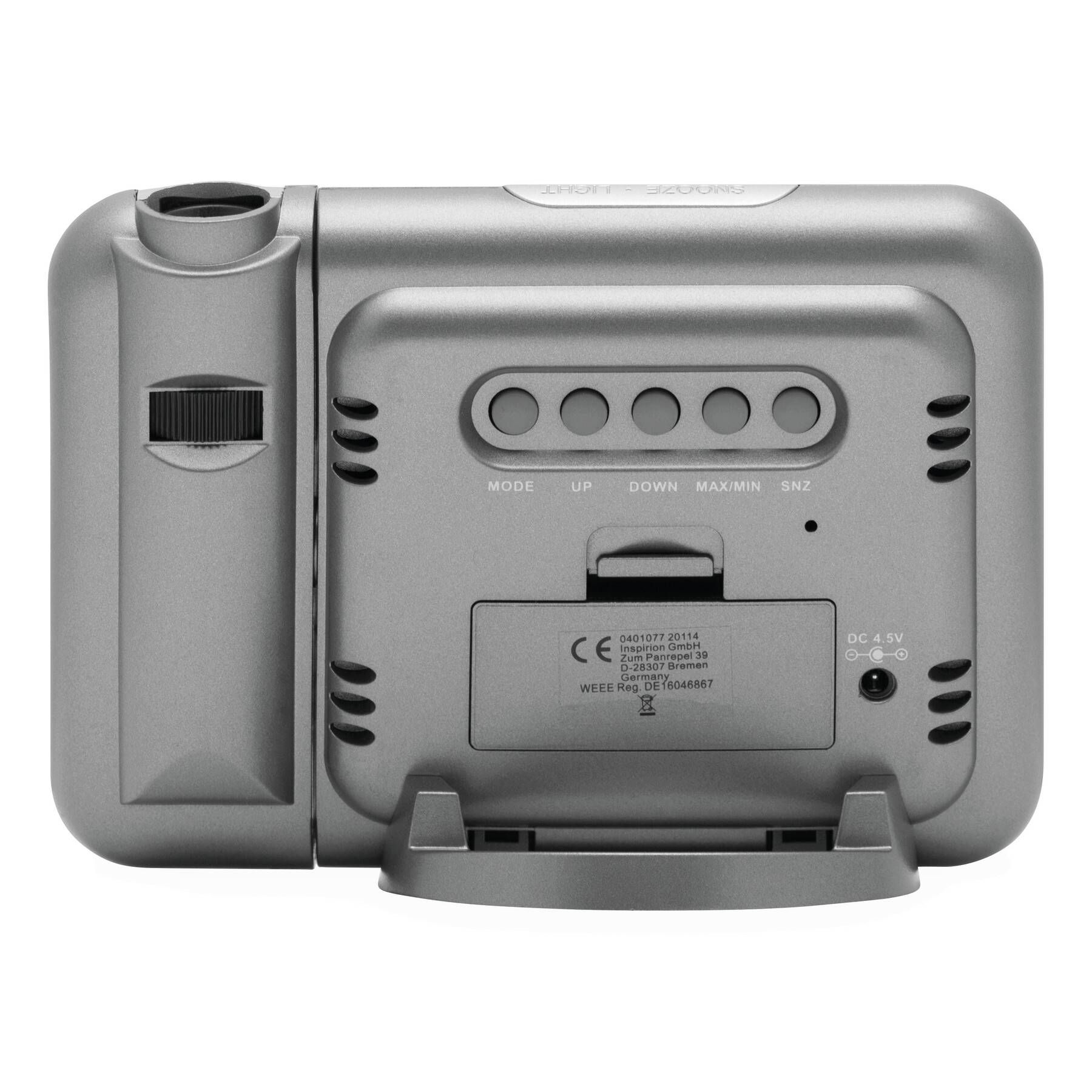 Projektionsuhr COLOUR PRO - schwarz-126