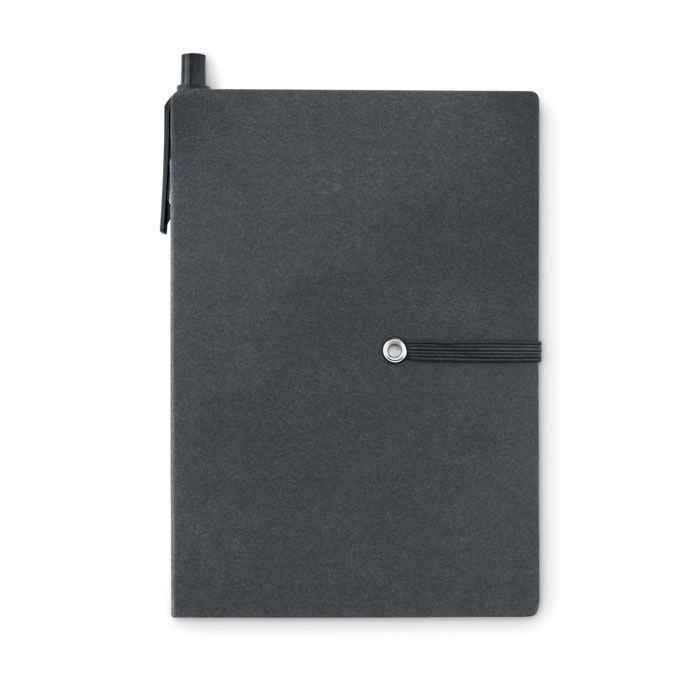 Recyceltes Notizbuch RECONOTE - schwarz-859