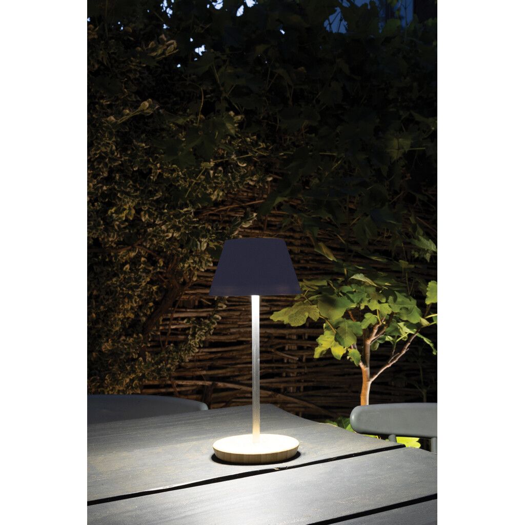 Pure Glow USB-Tischleuchte aus RCS recyceltem Kunststoff - weiß-827