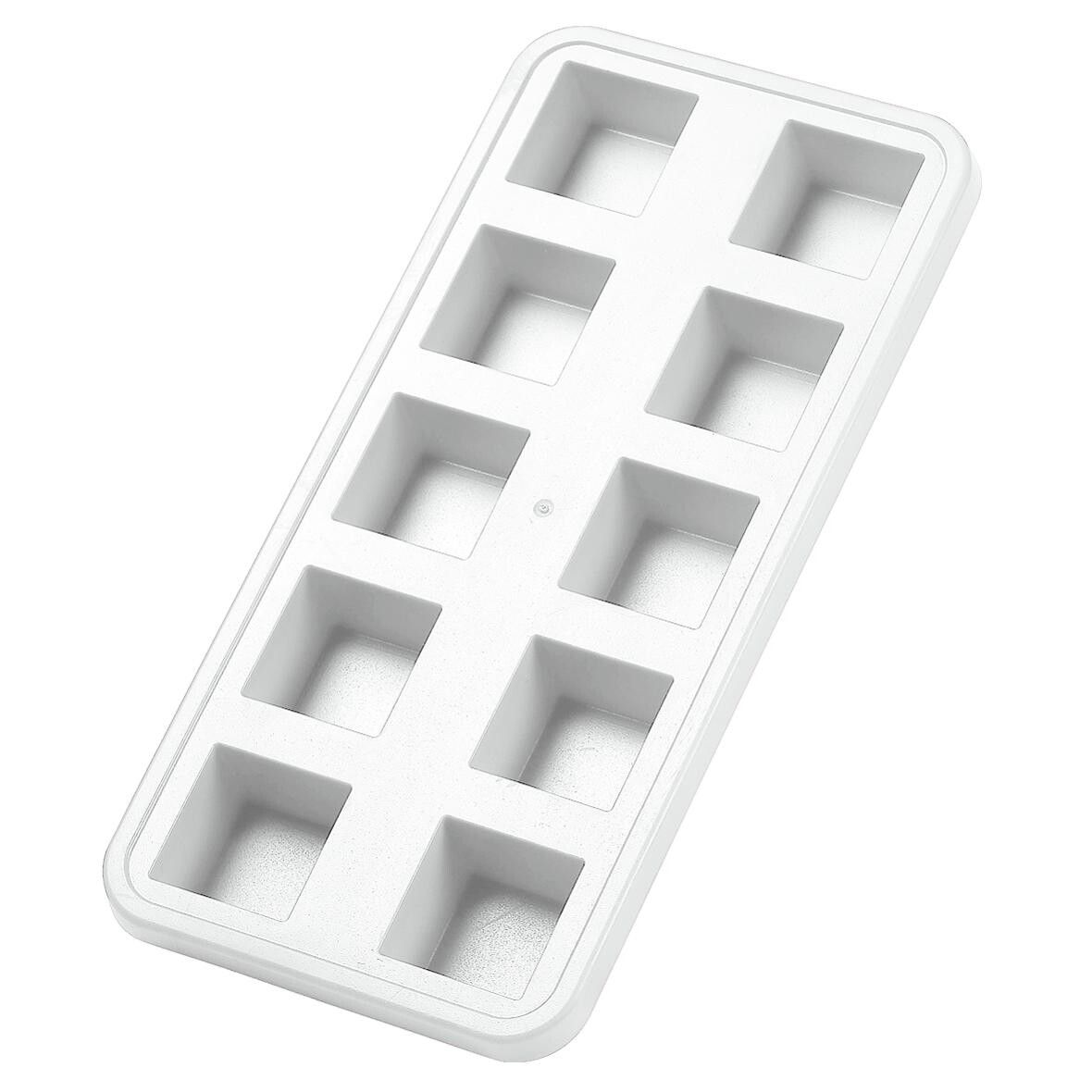 Eiswürfelform Quadrate - weiß-593