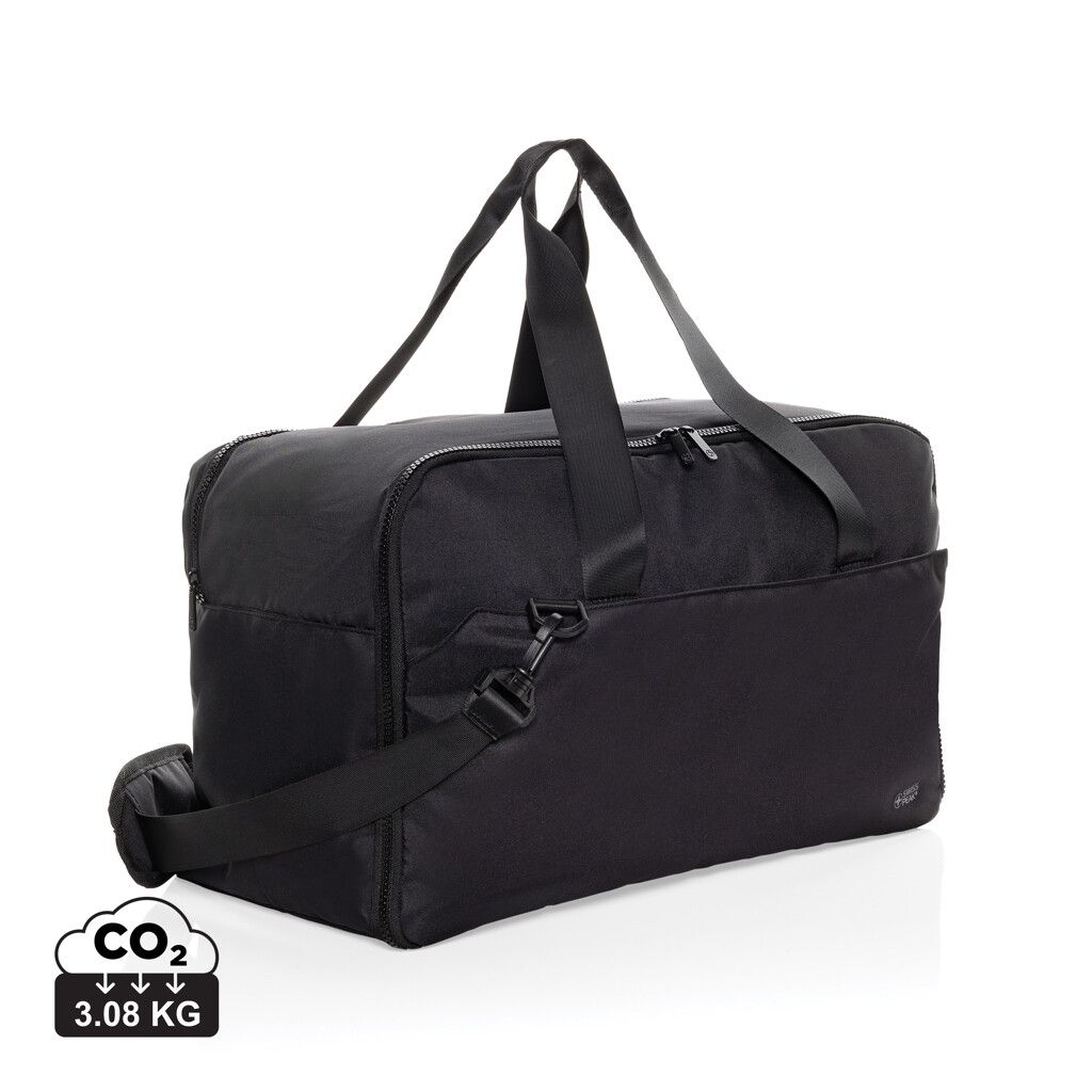 Swiss Peak Aware™ RPET 15,6" Laptop-Wochenendtasche - schwarz-351
