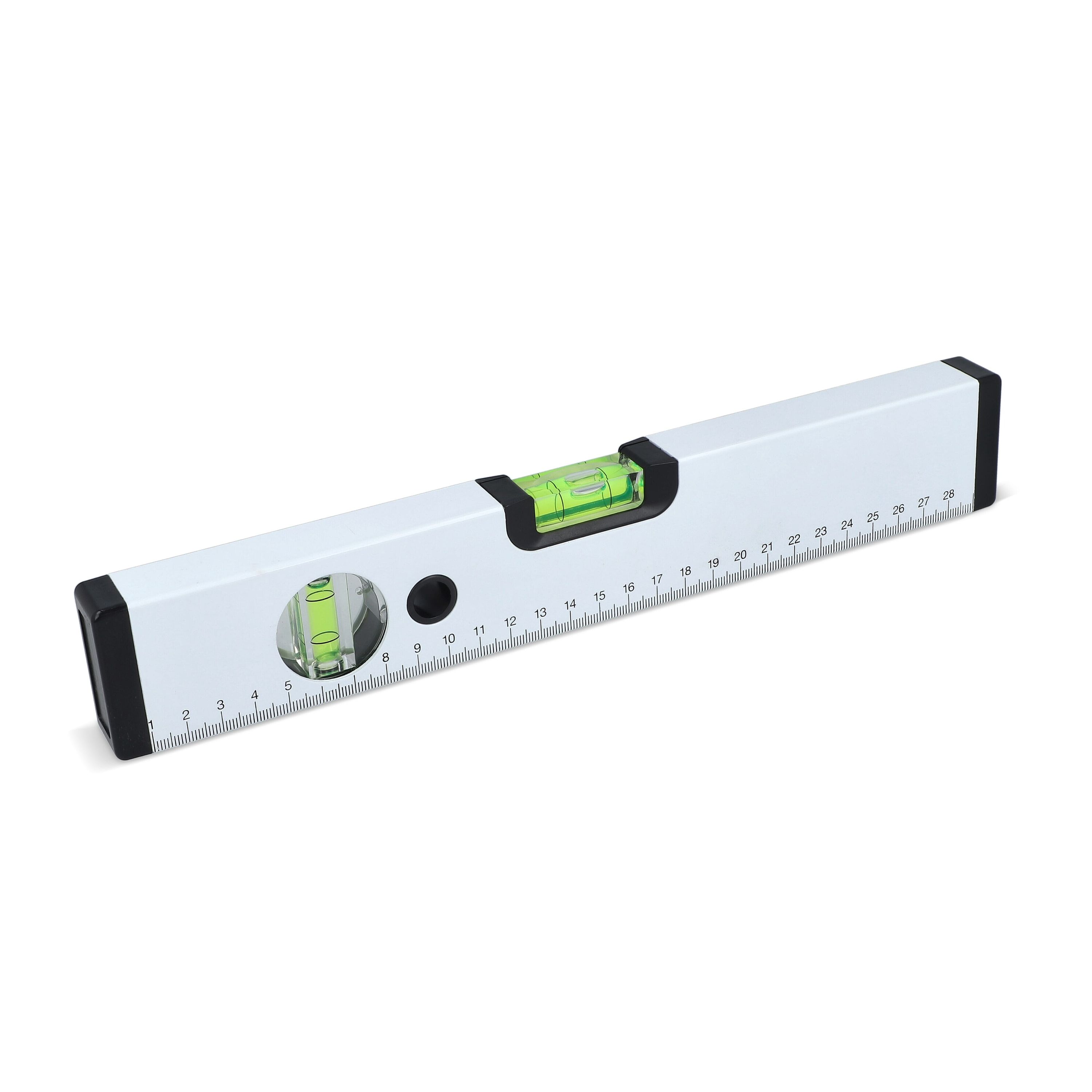 Aluminium-Wasserwaage 30 cm - weiss-548