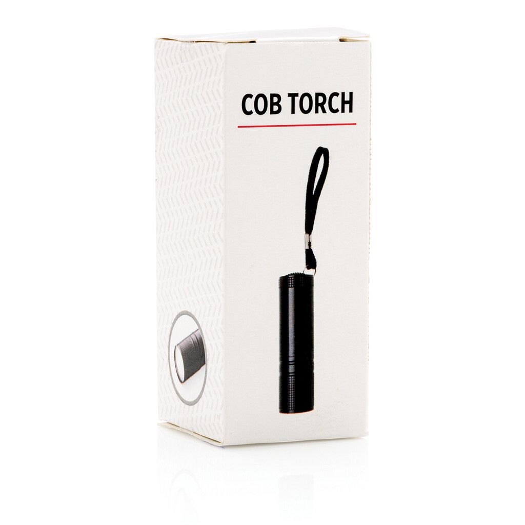 COB Taschenlampe - schwarz-719