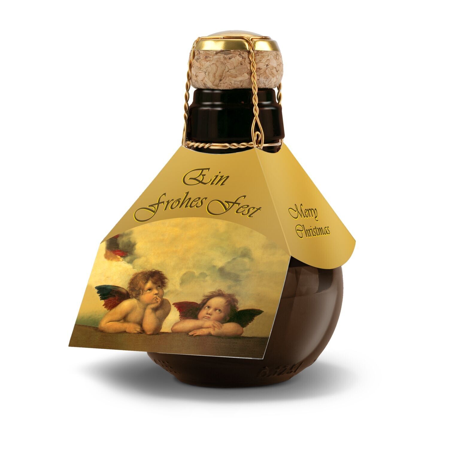 Kleinste Sektflasche: Weihnachts-Raffael-956