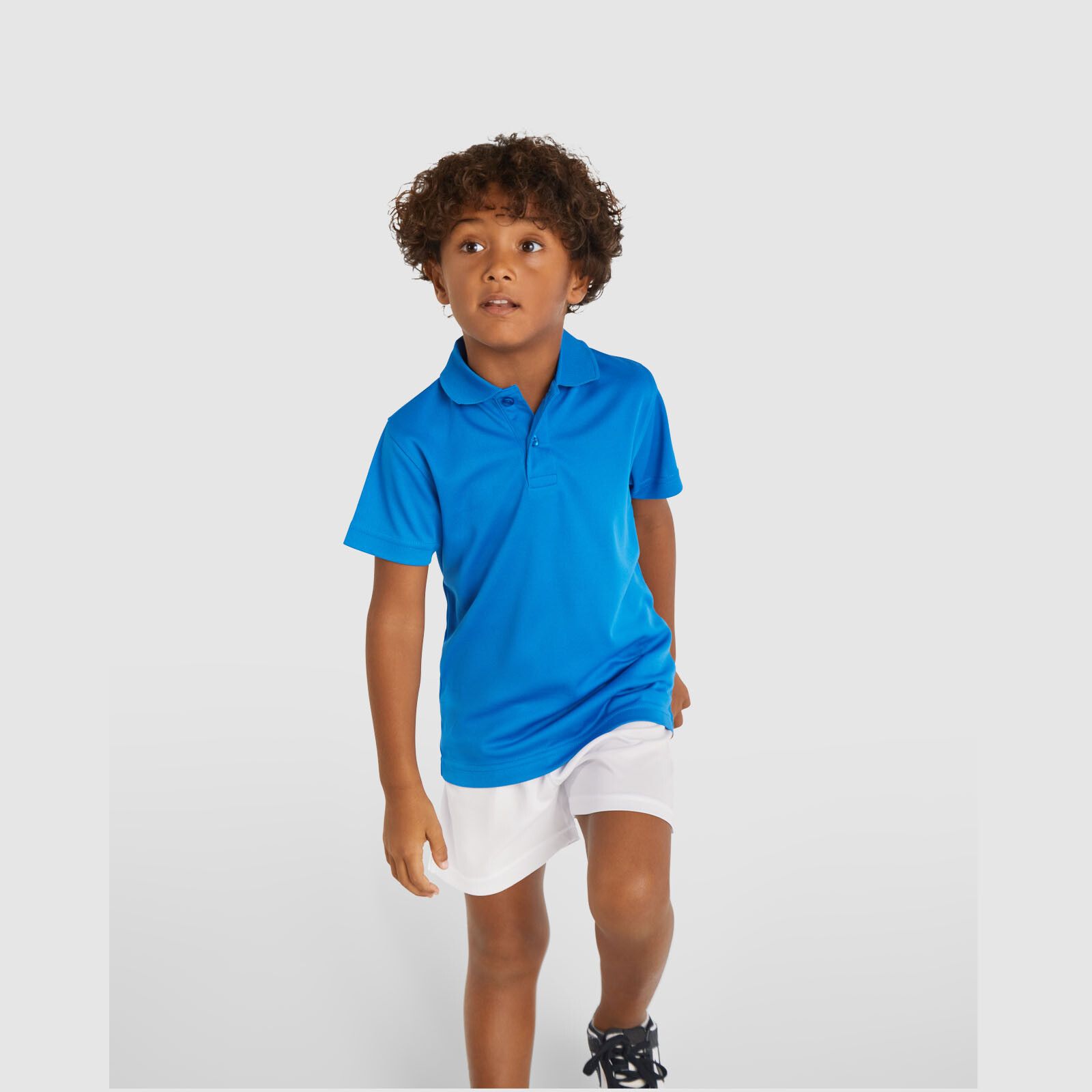 Monzha Sport Poloshirt für Kinder - farngrün-586