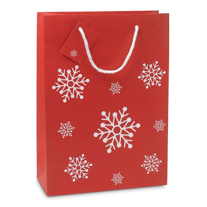 Geschenkpapiertüte Groß BOSSA LARGE - rot-469