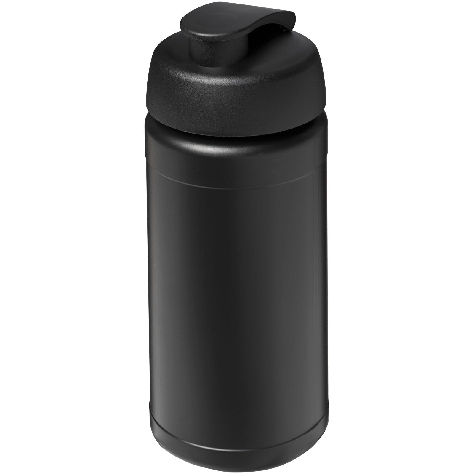Baseline Plus 500 ml Sportflasche mit Klappdeckel - schwarz-513