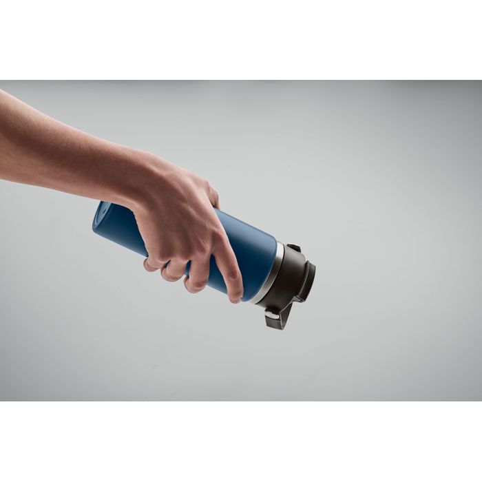 Isolierflasche 500 ml SUMA GRIP - marineblau-773