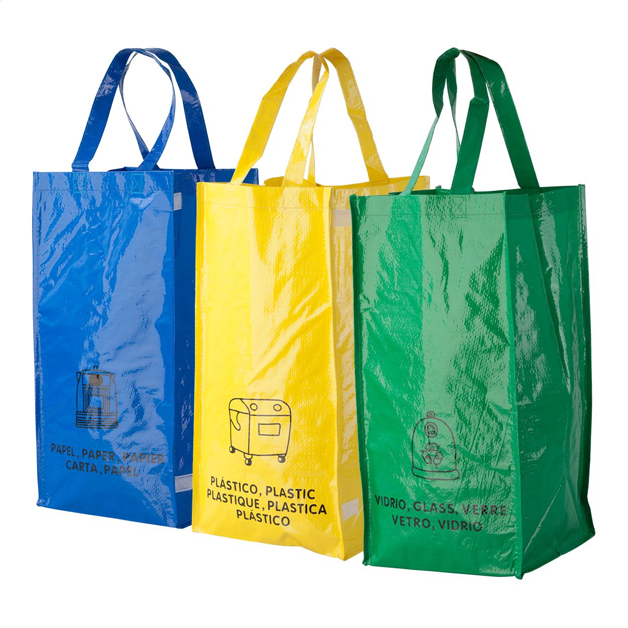 Recycling-Mülltüten Lopack - mehrfarbig-181