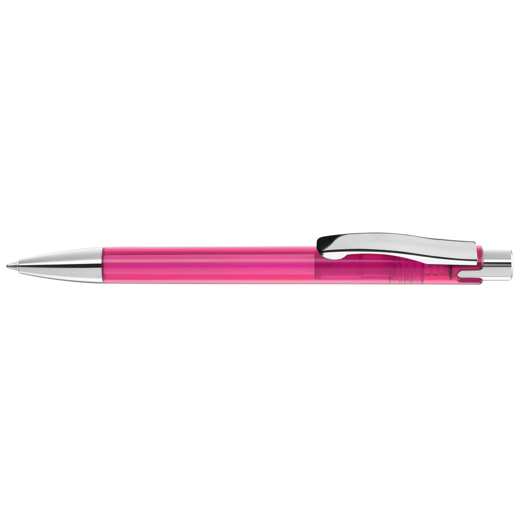 Candy Transparent M Si Druckkugelschreiber - magenta-591