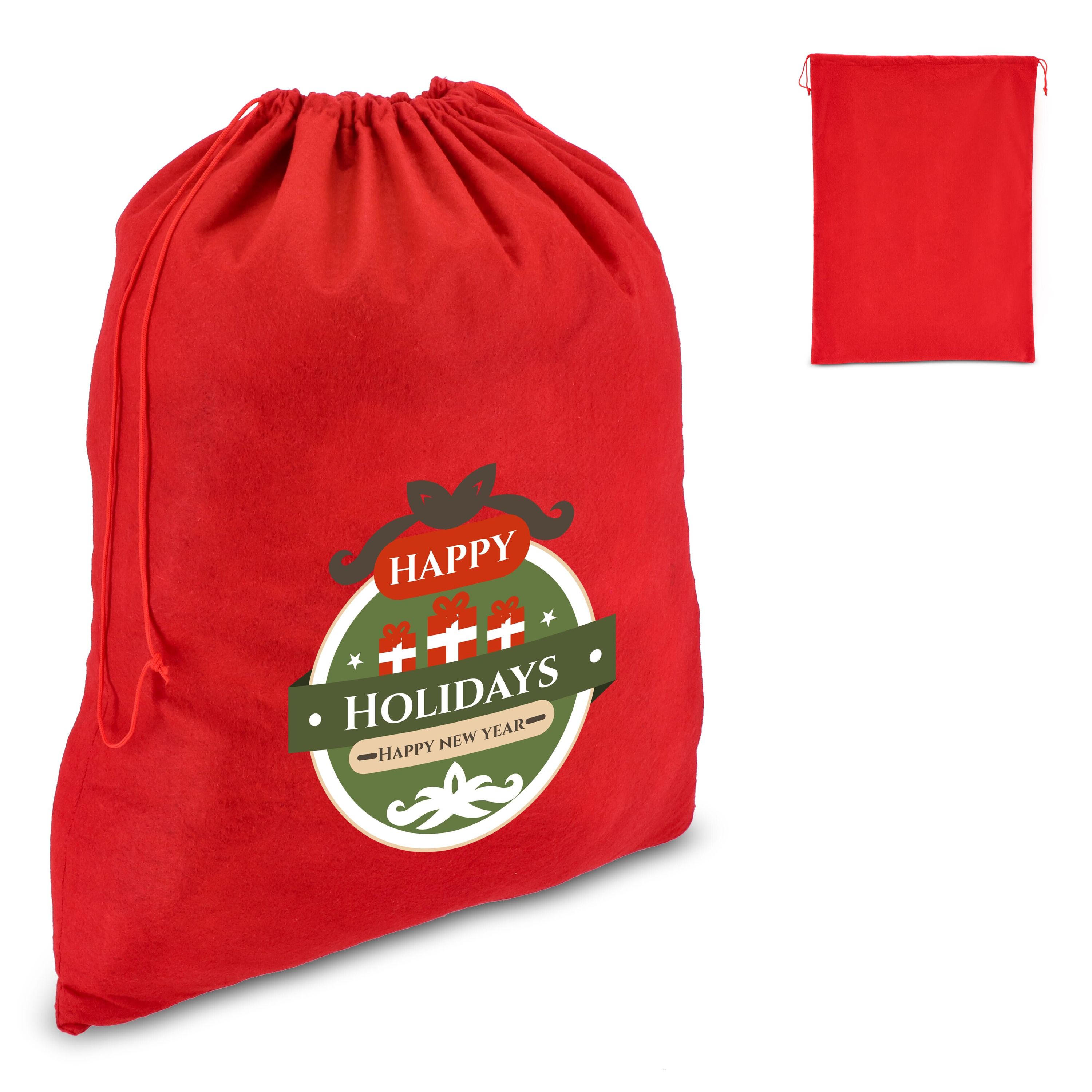 Filz-Geschenksack 50 x 70 cm - rot-827