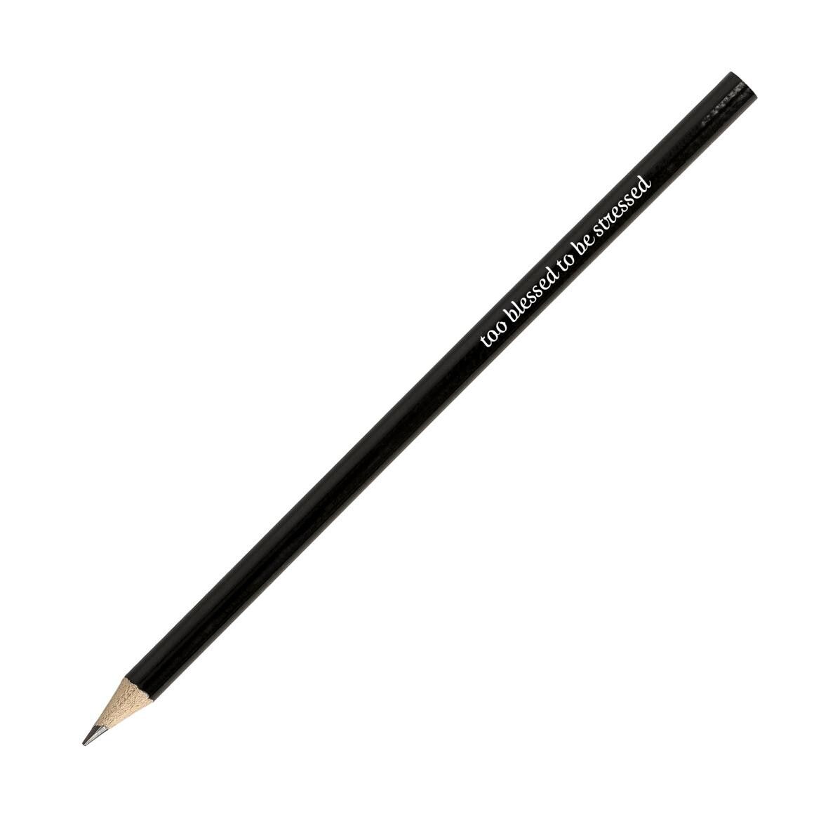 Bleistift Black - schwarz-965