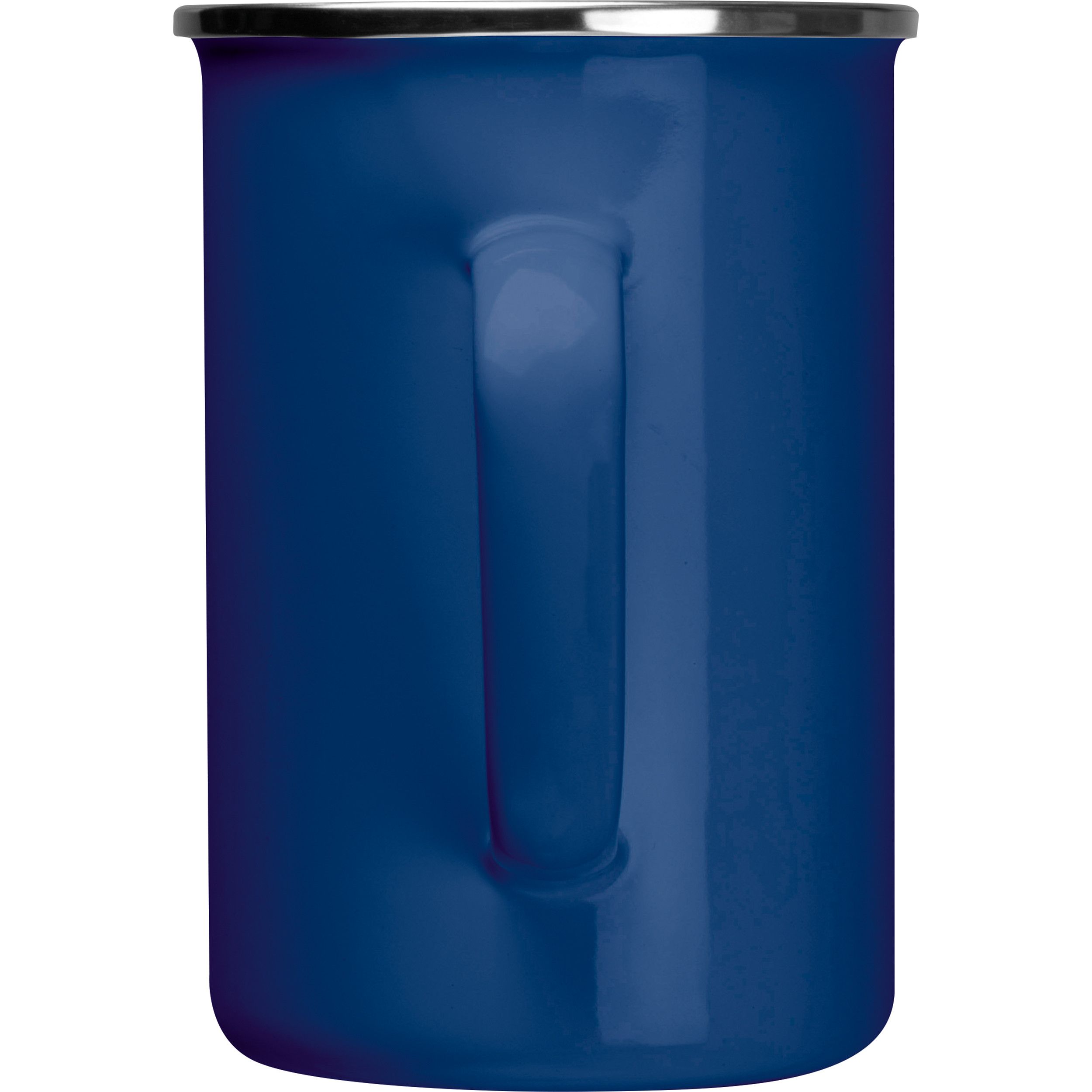 Emaille Tasse - blau-553