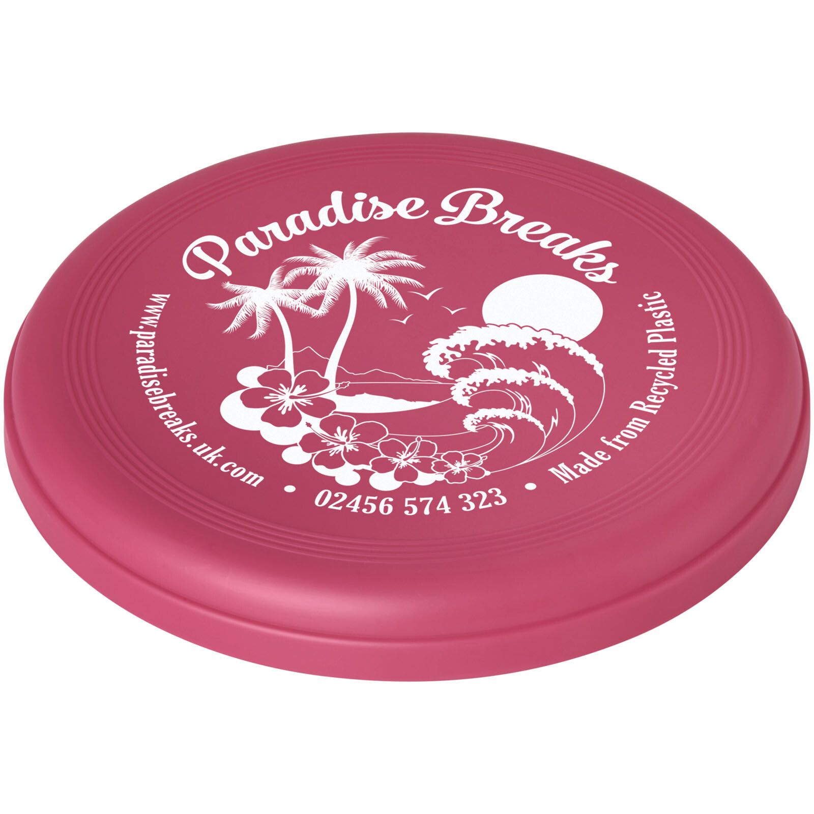 Crest recycelter Frisbee - magenta-598