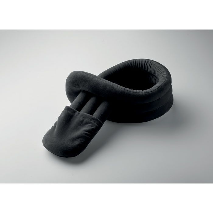 Flexibles Reisekissen WRAP IT - schwarz-319