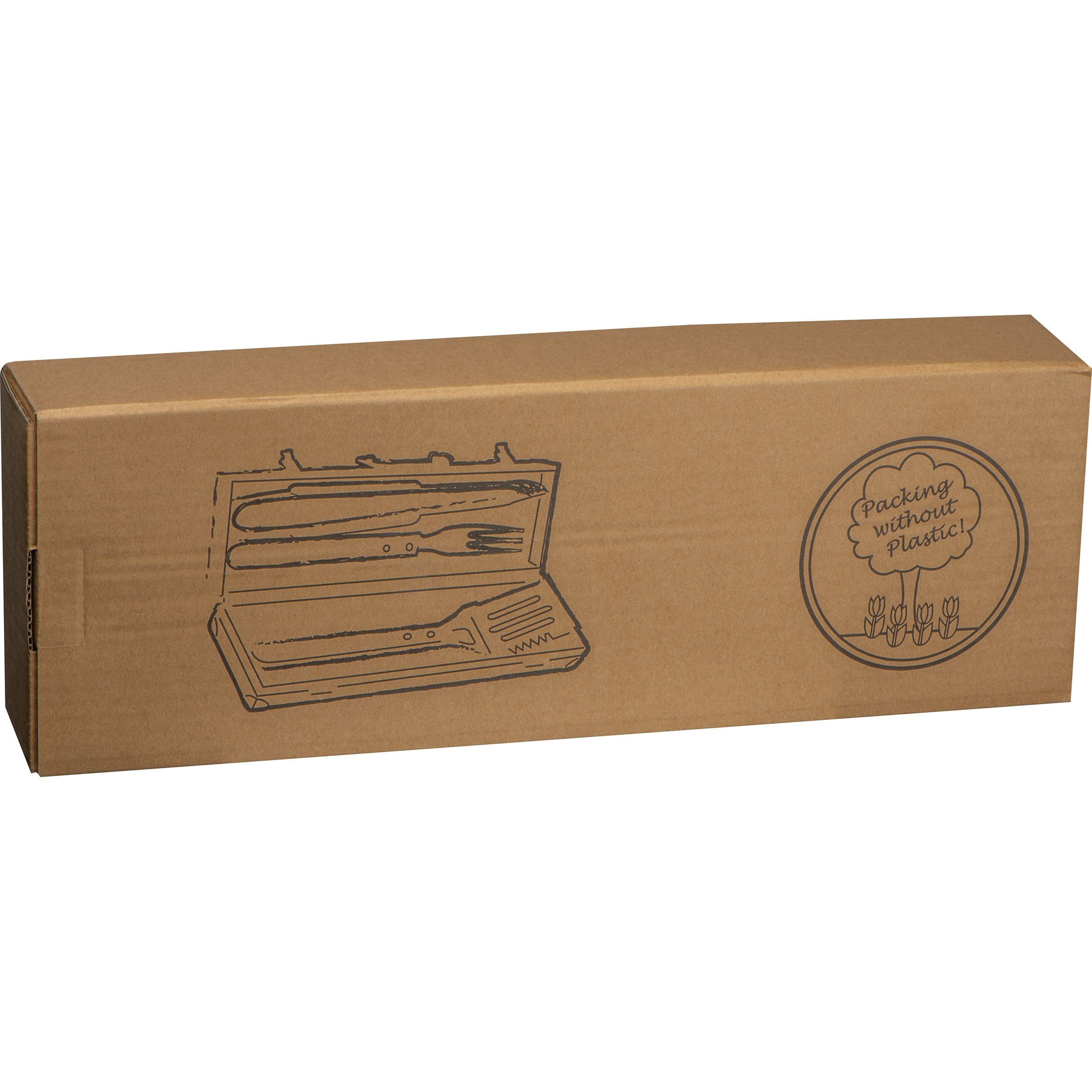 3 teiliges BBQ Besteck - beige-157