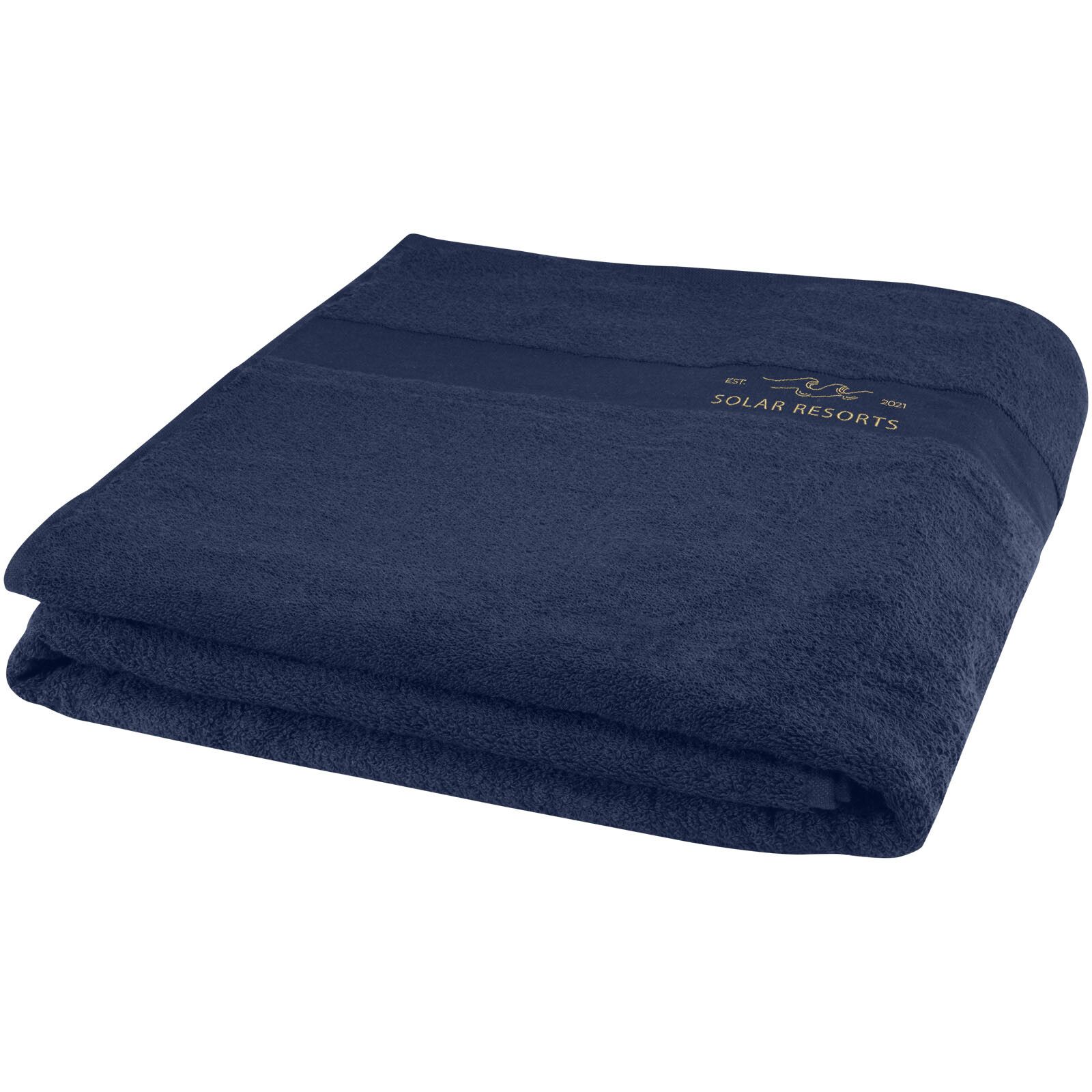 Evelyn 450 g/m² Baumwollhandtuch 100 x 180 cm - navy-164