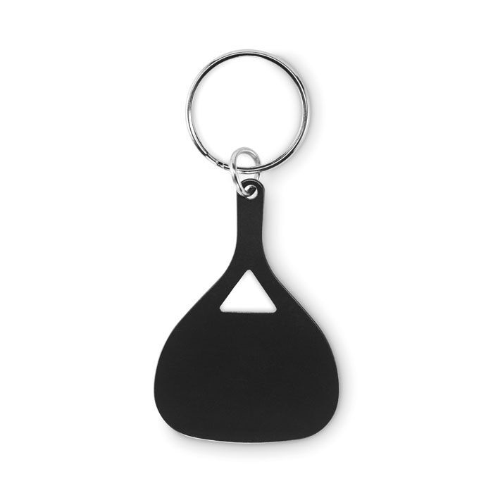Schlüsselring aus Aluminium KEPAD - schwarz-693