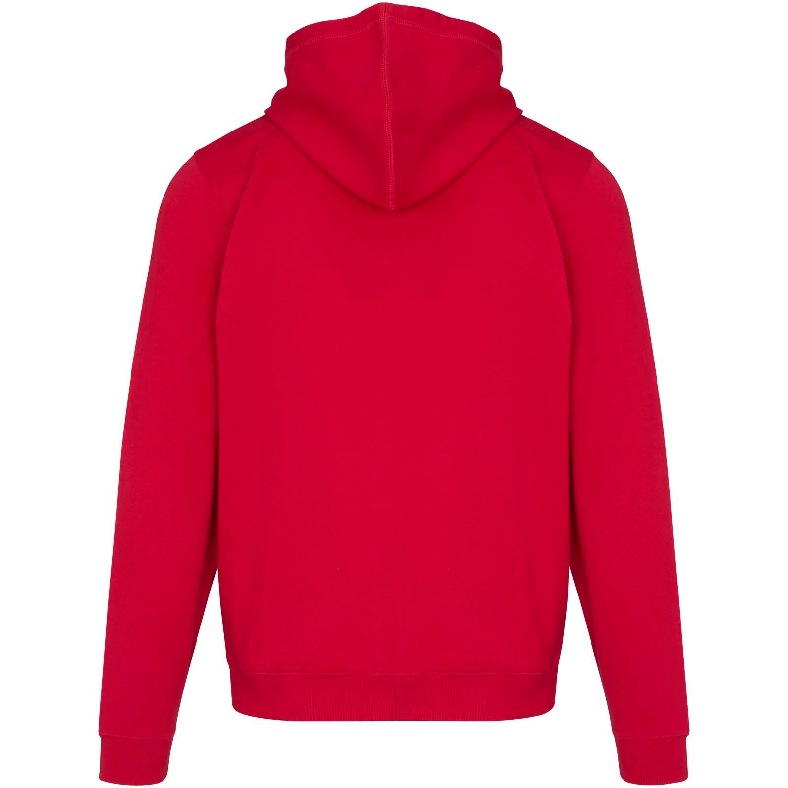 Jasper 280 g/m² Kapuzenpullover aus recycelter Bio Baumwolle (OCS) unisex - rot-201